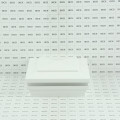 5.625" (5 5/8" x 5 5/8") Cape May Halo Low Voltage (Warm White LED) Lighted Vinyl Post Cap for 6" x 6" Wood Post - White