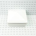 5.625" Sq. Haven Halo Low Voltage LED Lighted Post Cap - White LMT-1848-LED-W-3K