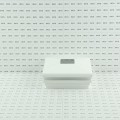 5.625" (5 5/8" x 5 5/8") Neptune Halo Solar LED Lighted Vinyl Post Cap for 6" x 6" Wood Post - White