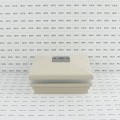 LMT-1855NA 6" Sq. Neptune Halo Solar LED Lighted Vinyl Post Cap - Almond