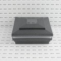 5" Sq. Cape May Halo Solar LED Lighted Vinyl Post Cap for Vinyl Fence and Railing (Antique Gray)