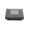 3.25" (3 1/4" x 3 1/4") Ornamental Downward Solar Light Vinyl Post Cap - Black