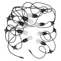 Bistro String Lights - 24' Long LED String Lights For Indoor/Outdoor Patio (Cool White) - LMT 1910