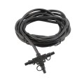 ZipUp 9-Piece 1-Watt Ceiling & Under Deck Lights w/ Twist Connection & Gaskets - Black (simple_unboxed)