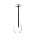 LMT Low Voltage LED Outdoor Pathway Landscape Light with Round Shade Reflectors