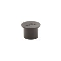 Black Outdoor Landscape Pathway Light with Round Reflector Shade - Low Voltage Cool White