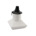 BuzzCap 5" x 5" or 4" x 4" Mosquito Torch Post Cap - White