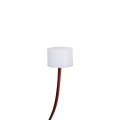 Flush Deck Light No Trim for Vinyl Fence and Railing (Warm White)