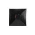 LMT-1514HB 5" Sq. Neptune Solar LED Lighted Vinyl Post Cap - Hammertone Black