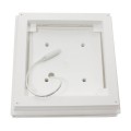 5.625" Haven Low Voltage Lighted Post Cap - White