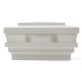 5.625" Cape May Low Voltage Light Post Cap - White