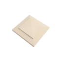 4X4 Cape May Vinyl Post Cap for Vinyl Fence and Railing (Beige)