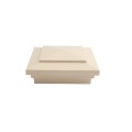 4X4 Cape May Vinyl Post Cap for Vinyl Fence and Railing (Beige)