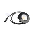ZipUp 4-Piece 1-Watt Ceiling & Under Deck Lights w/ Twist Connection & Gaskets - Black (simple_unboxed)