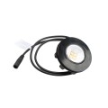 ZipUp 4-Piece 1-Watt Ceiling & Under Deck Lights (5000K Cool White) - Black