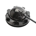 ZipUp 4-Piece 1-Watt Ceiling & Under Deck Lights w/ Twist Connection & Gaskets - Black (simple_unboxed)
