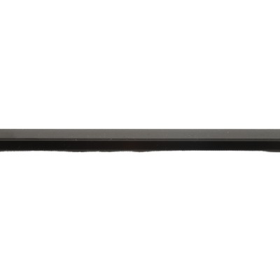 Black Vinyl Under Rail Strip with U-Channel - Low Voltage