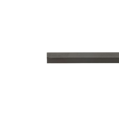 Black Vinyl Under Rail Strip with U-Channel - Low Voltage