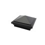3.625" x 3.625" Haven Style Vinyl Post Cap for Vinyl Fence and Railing (Hammertone Black)
