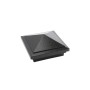 4" X 4" Haven Style Vinyl Post Cap for Vinyl Fence and Railing (Hammertone Black)