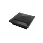 4" X 4" Cape May Style Vinyl Post Cap for Vinyl Fence and Railing (Hammertone Black)