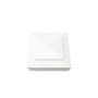  3.625" Sq. Cape May Low Voltage LED Lighted Vinyl Post Cap for Vinyl Fence and Railing (Warm White)  White 