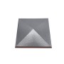 5.625" Neptune Style Vinyl Post Cap for Vinyl Fence and Railing (Antique Gray)