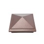 5.625" Haven Style Vinyl Post Cap for Vinyl Fence and Railing (Antique Copper)