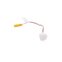  White Flush Deck Light  With Trim for Vinyl Fence and Railing (Warm White) White