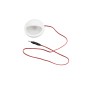  2.75" x 1.344" Solar Dome Side Light for Vinyl Fence and Railing (White)