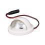  2.75" x 1.344" Solar Dome Side Light for Vinyl Fence and Railing (Beige)