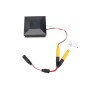 2" x 2" Low Voltage LED Ornamental Vinyl Post Cap with Dual Outward & Downward Lighting (Warm White) - Black