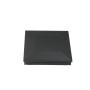 5" Ornamental Low Voltage (Warm White LED) Lighted Vinyl Post Cap - Black