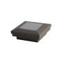 2.5" Sq. Solar Ornamental Post Cap with Accessory Connection