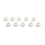  Flush Mount Trim Ring for Vinyl Fence and Railing (10 pk) for Vinyl Fence and Railing (White)