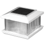 LMT 4" Sq. Galaxy Solar Light Post Cap (Khaki)