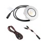 ZipUp 4-Piece 1-Watt Ceiling & Under Deck Lights w/ Twist Connection & Gaskets - White