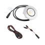 ZipUp 4-Piece 1-Watt Ceiling & Under Deck Lights (3000K Warm White) - White