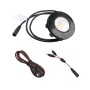 ZipUp 4-Piece 1-Watt Ceiling & Under Deck Lights w/ Twist Connection & Gaskets - Black