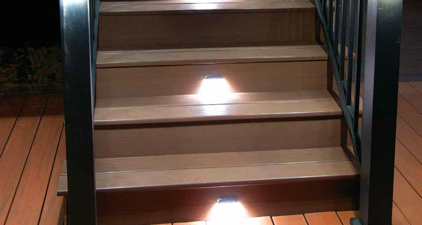 Solar Lights On Stairs