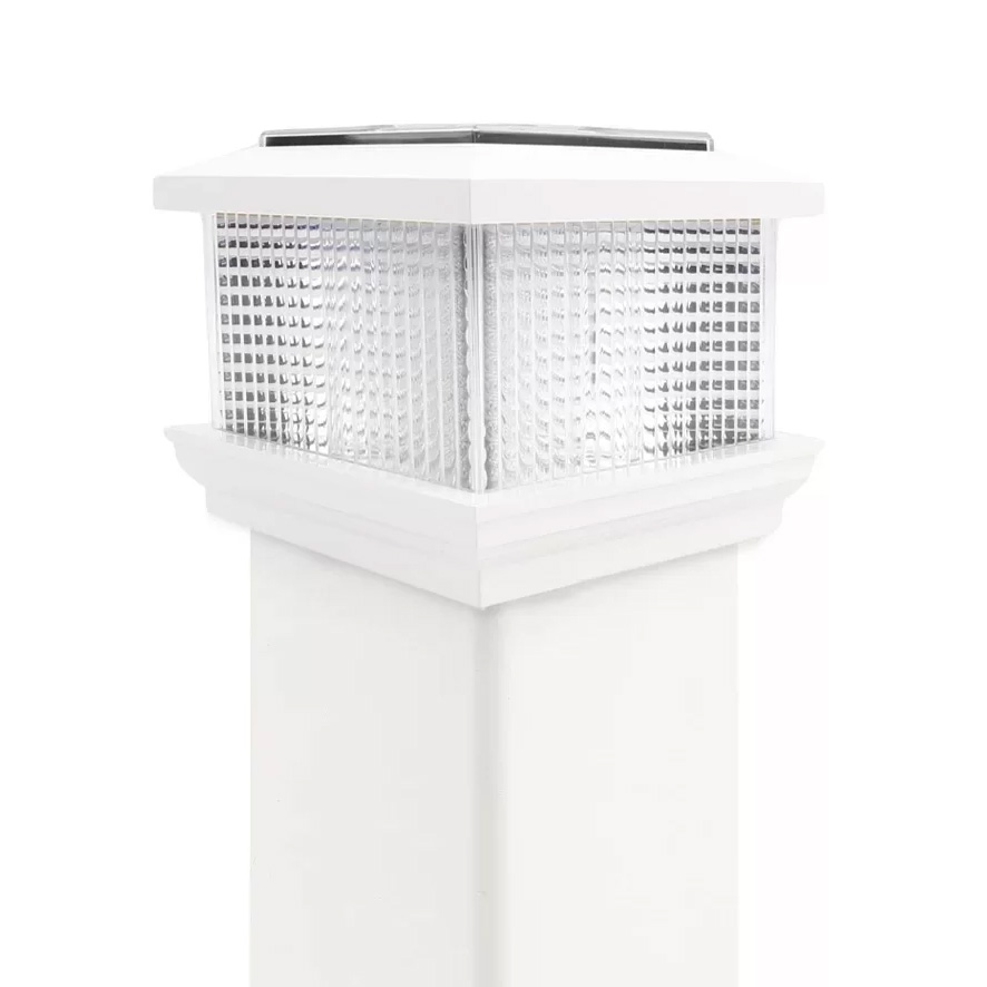 Galaxy Low Voltage LED Lighted Vinyl Post Caps